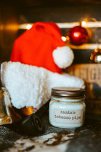 Load image into Gallery viewer, Santa's Tobacco Pipe Soy Candle