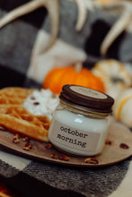 Load image into Gallery viewer, October Morning Soy Candle ReCoopMN