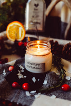 Load image into Gallery viewer, Country Christmas Soy Candle ReCoopMN