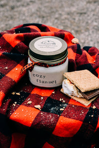 Cozy Flannel Soy Candle