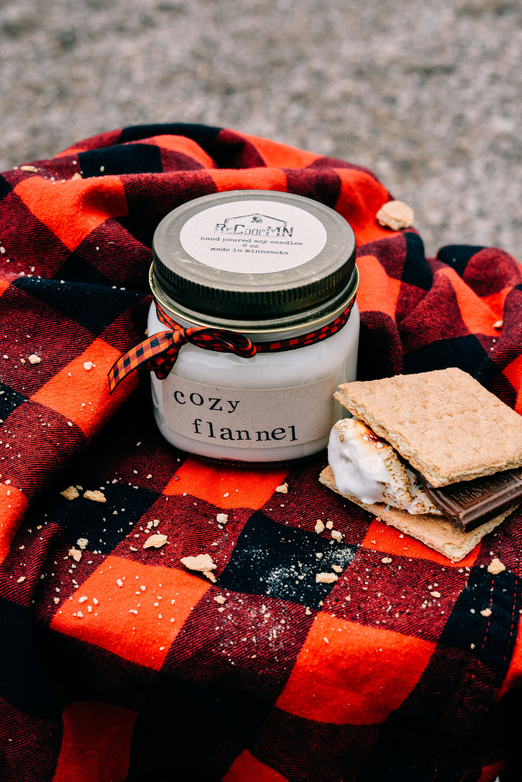 Cozy Flannel Soy Candle