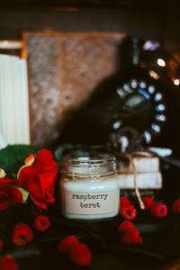 Raspberry Beret Soy Candle