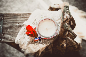 Field of Poppies Specialty Soy Candle ReCoopMN