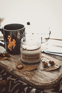 Mountain Side Mornings Soy Candle