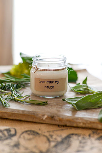 Rosemary Sage Soy Candle ReCoopMN