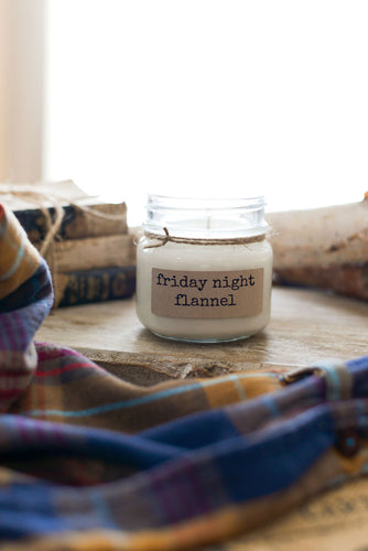 Friday Night Flannel Soy Candle ReCoopMN