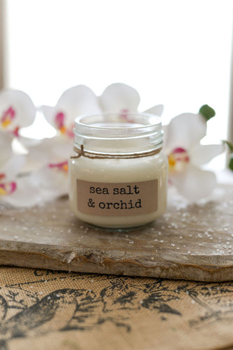 Sea Salt & Orchid Soy Candle ReCoopMN