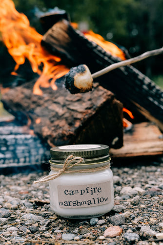 Campfire Marshmallow Soy Candle ReCoopMN