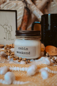 Cabin Weekend Soy Candle