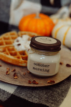 Load image into Gallery viewer, October Morning Soy Candle
