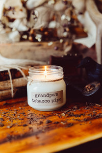 Grandpa's Tobacco Pipe Soy Candle ReCoopMN