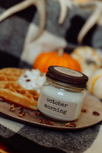 Load image into Gallery viewer, October Morning Soy Candle
